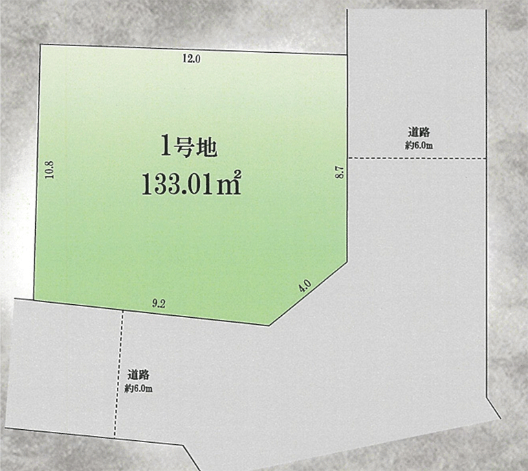 越谷市東町4期 区画図